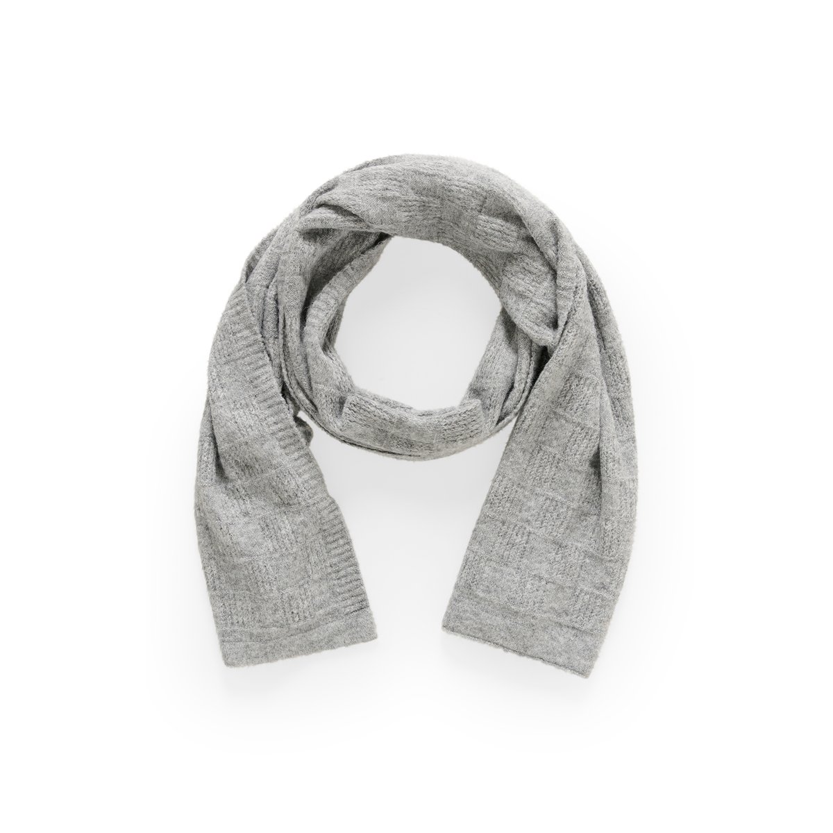 Scarf gris grey melange, KAFFE
