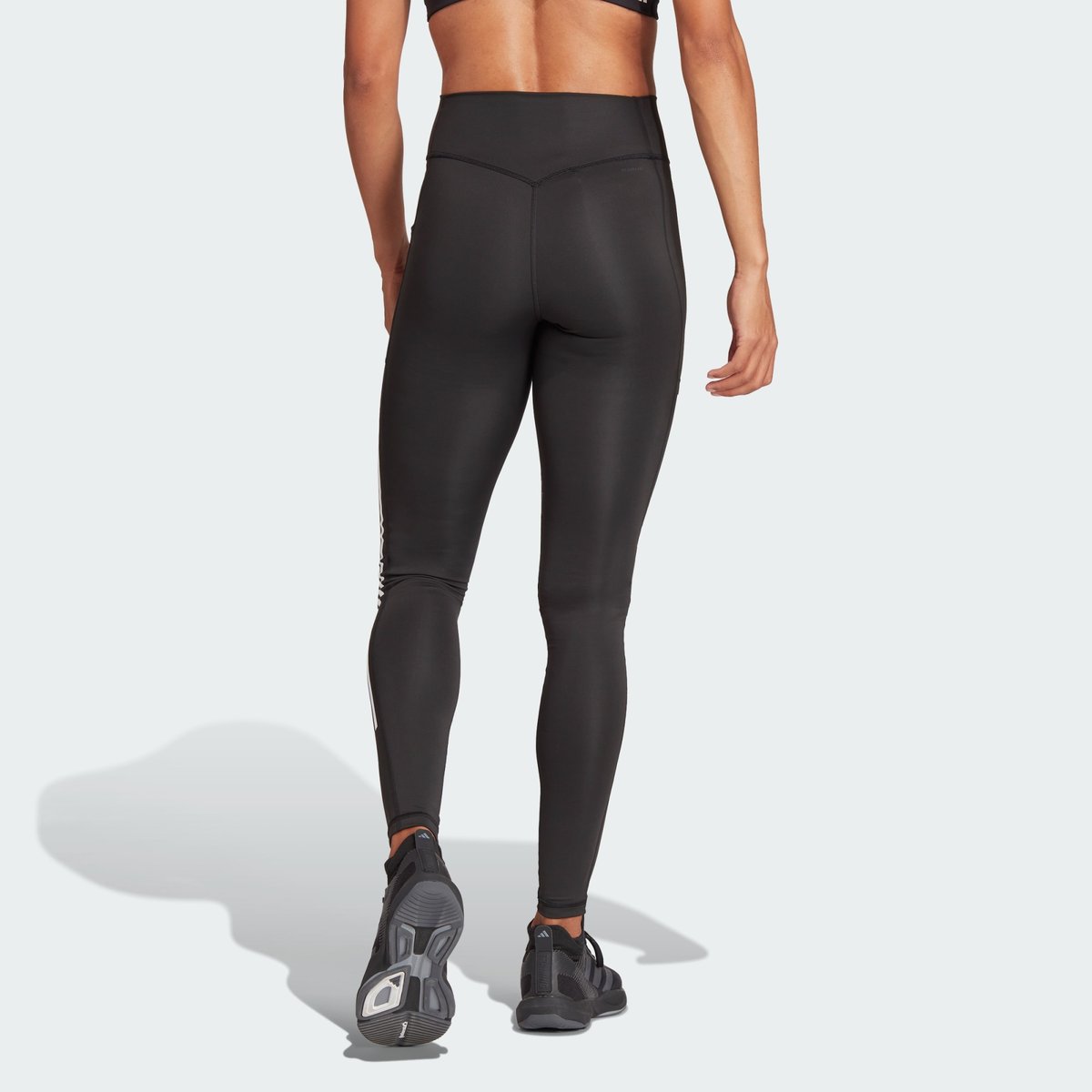 Legging long 3 bandes Optime black, adidas Performance