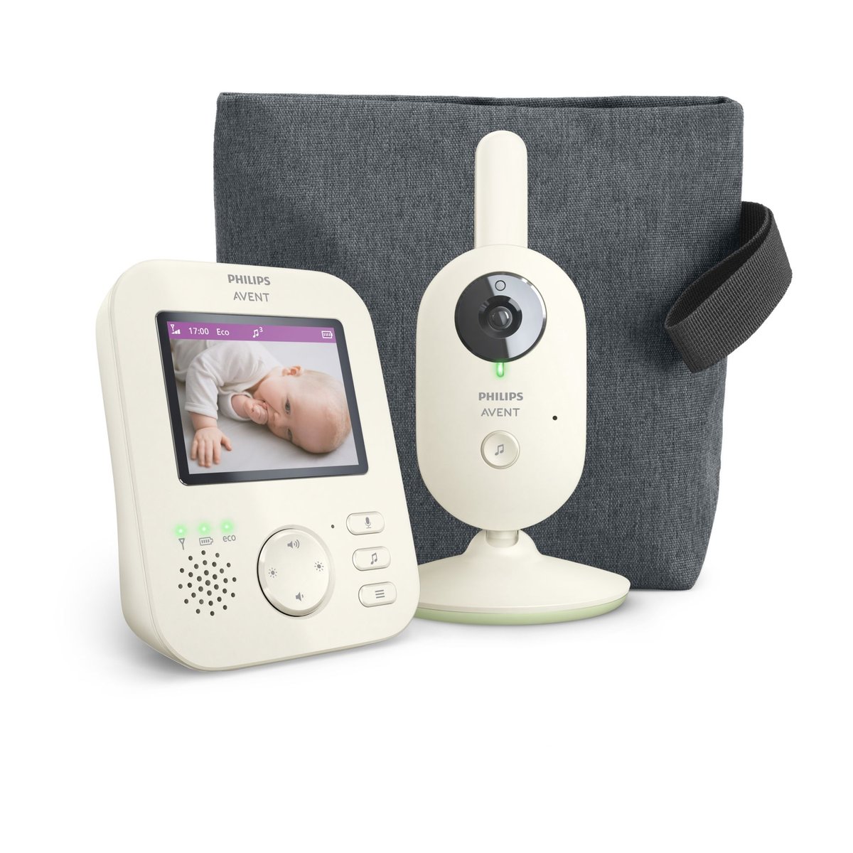 Babyphone vidéo SCD882/26 blanc, PHILIPS AVENT