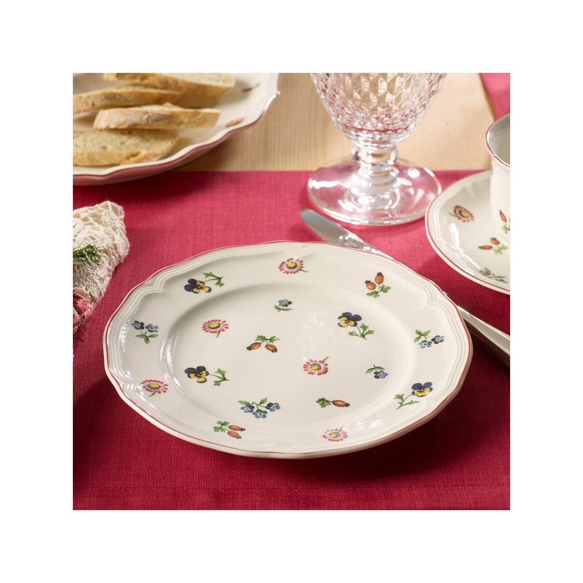 Assiette Dessert PETITE FLEUR blanc, VILLEROY & BOCH