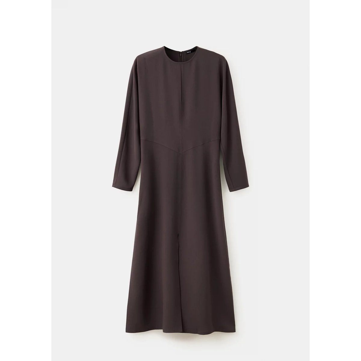 Robe tania chocolat, MANGO