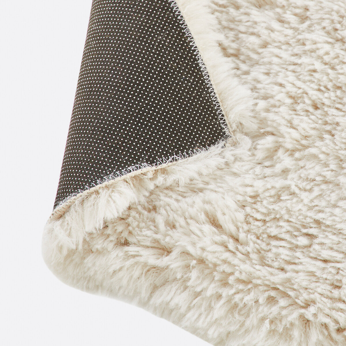 Alfombra rectangular extrasuave, Tedia crudo, LA REDOUTE INTERIEURS