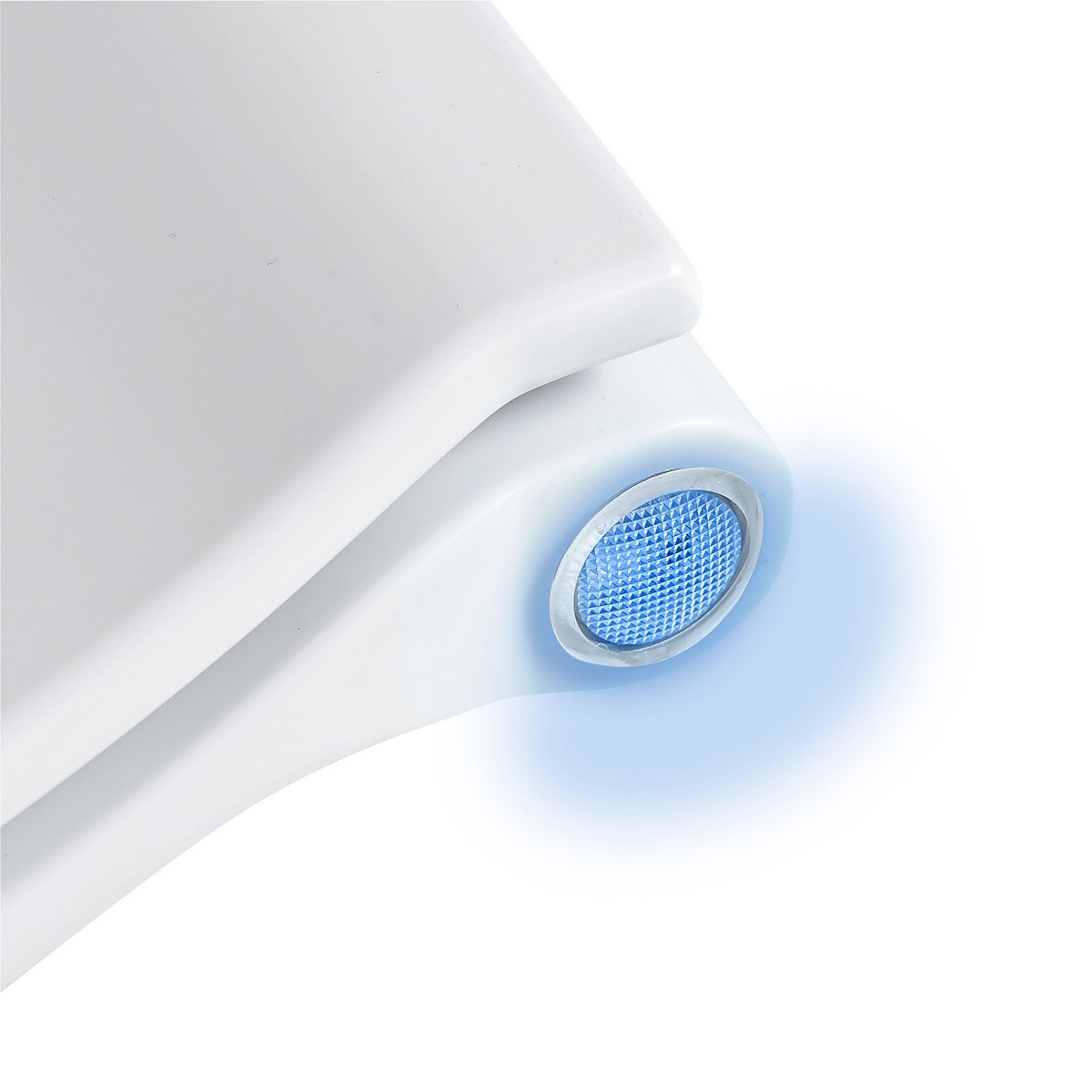Abattant WC lumineux thermodur LED LUMOS blanc, GUY LEVASSEUR