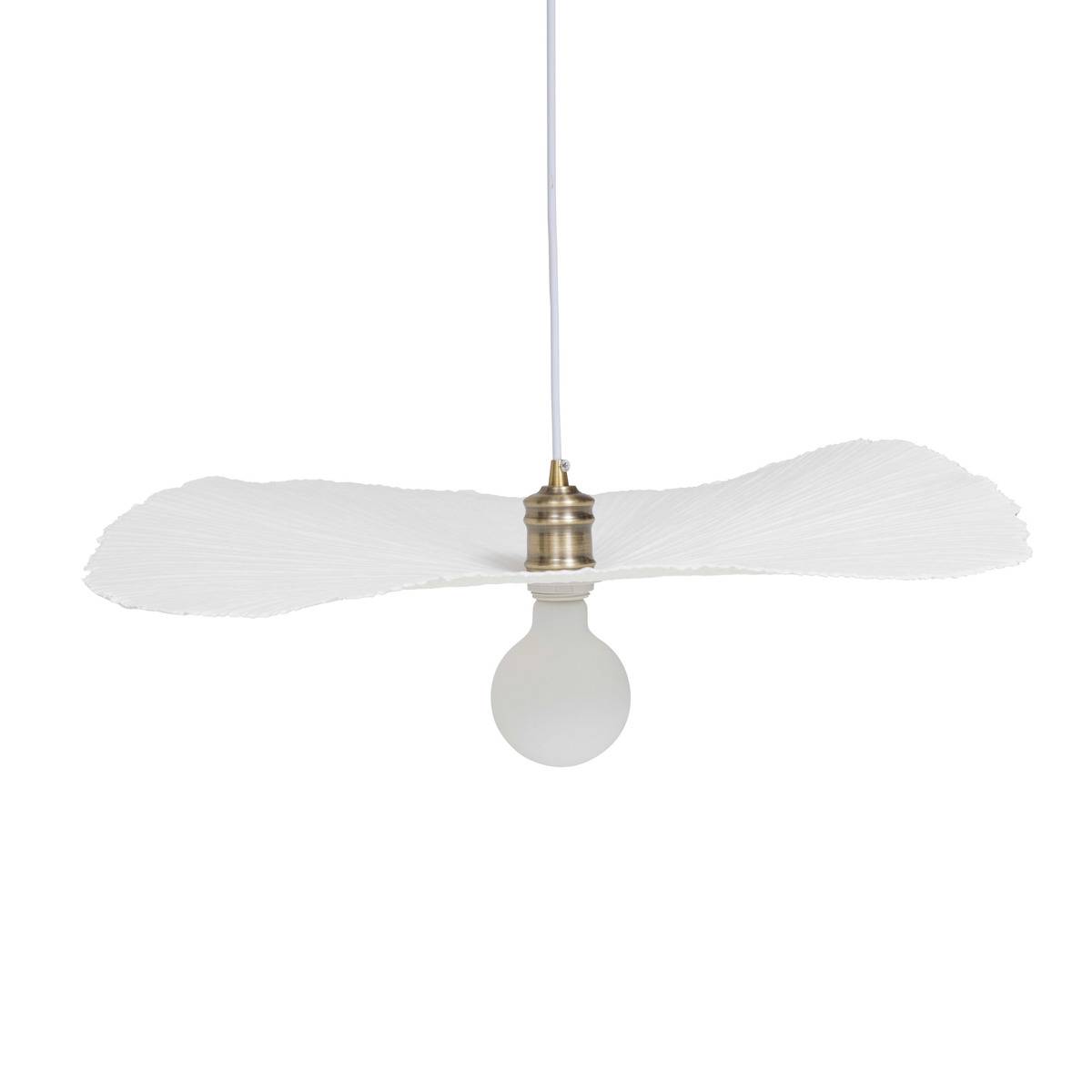 Suspension vintage ajustable TEHANI blanc, ATMOSPHERA