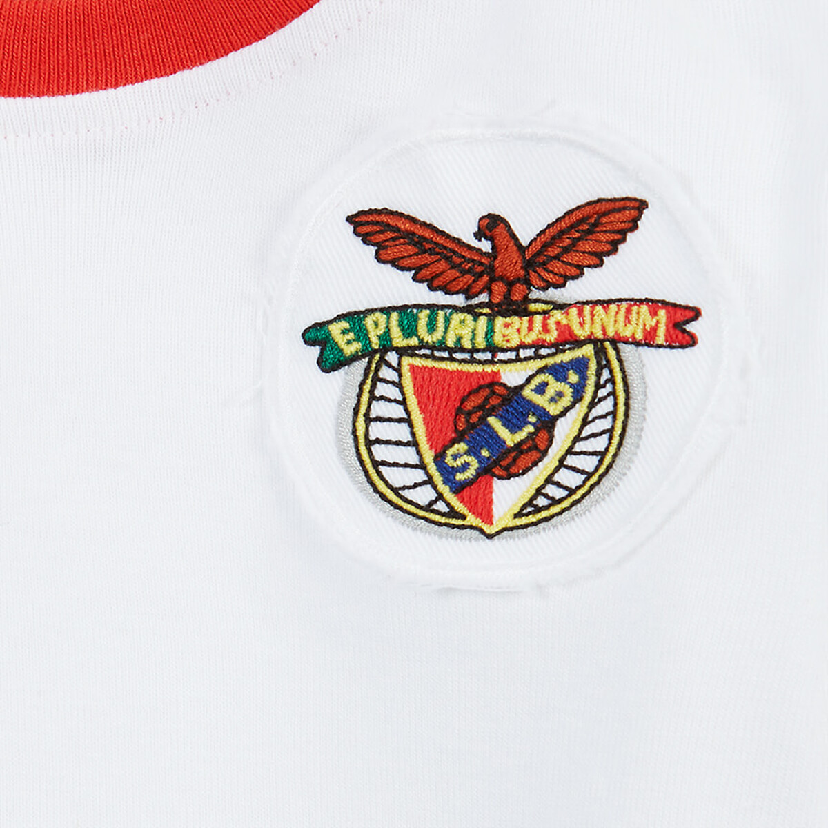Camisola retro Eusébio Bola Ouro de 1965 para Bebé, SL Benfica branco, SL BENFICA