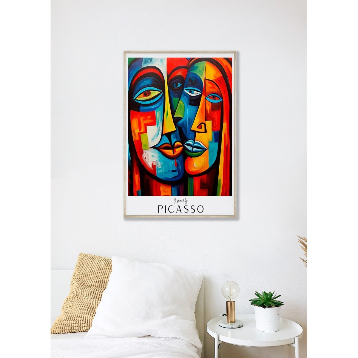 Affiche Picasso n°3 blanc, L'AFFICHERIE
