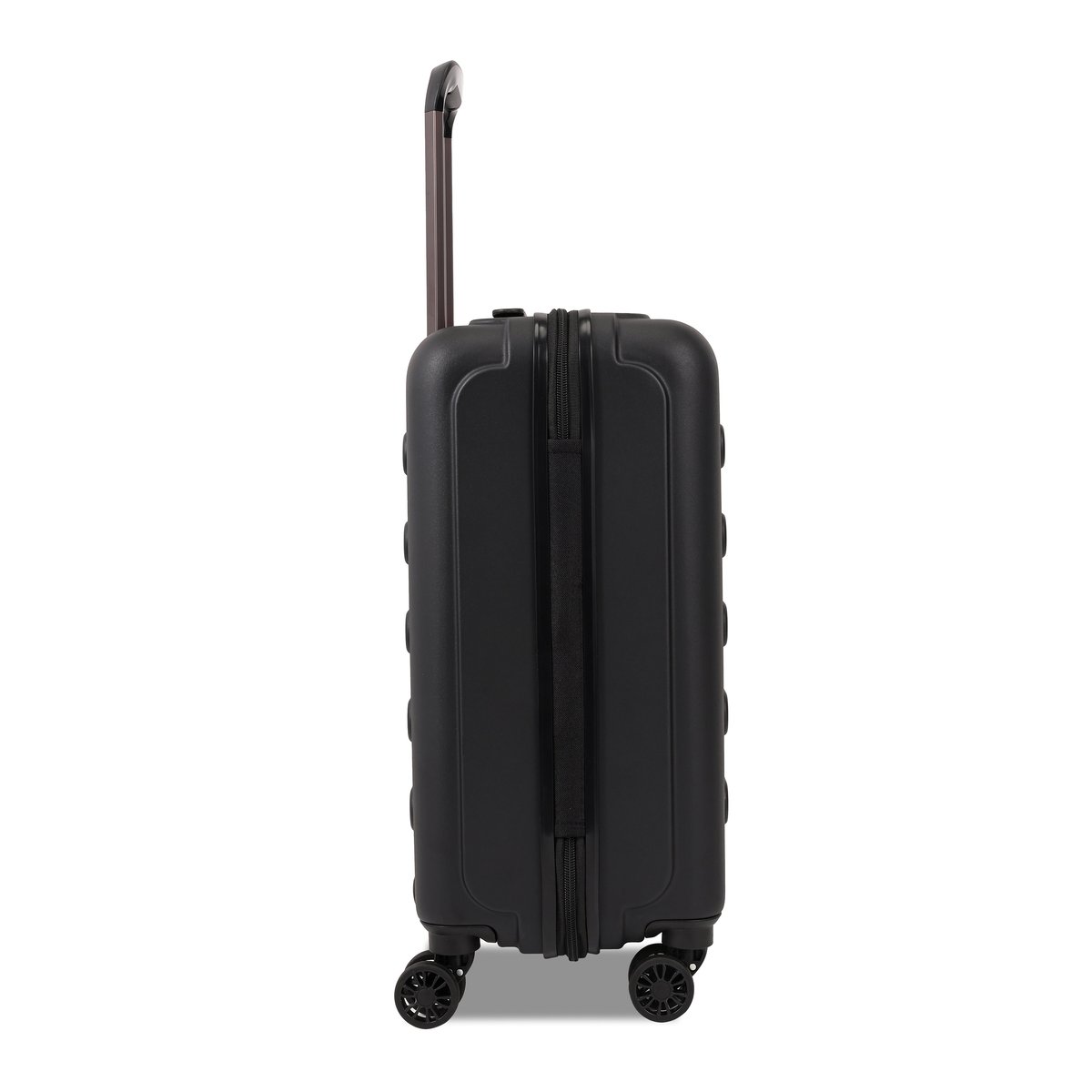 Valise cabine rigide 4 roues sécurisée black, HEDGREN