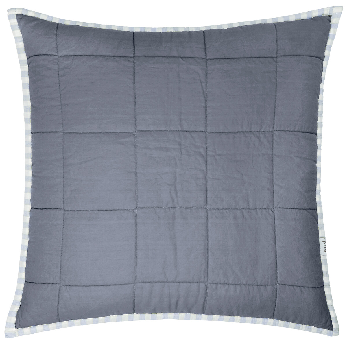 Hebden Stripe Cotton Filled Cushion mineral blue, YARD