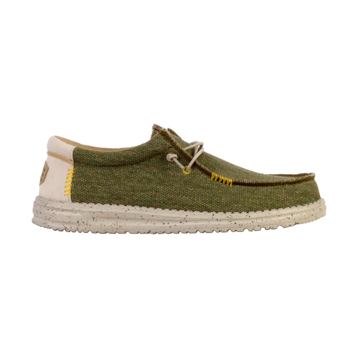 Mocassin à Lacets Wally Coastline Jute olive, HEY