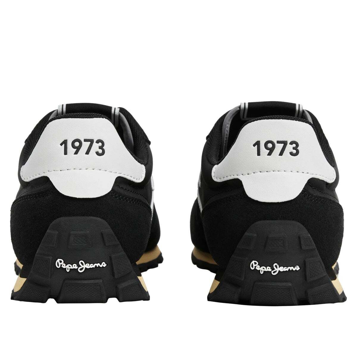Jason - Baskets De Running Rétro noir, PEPE JEANS