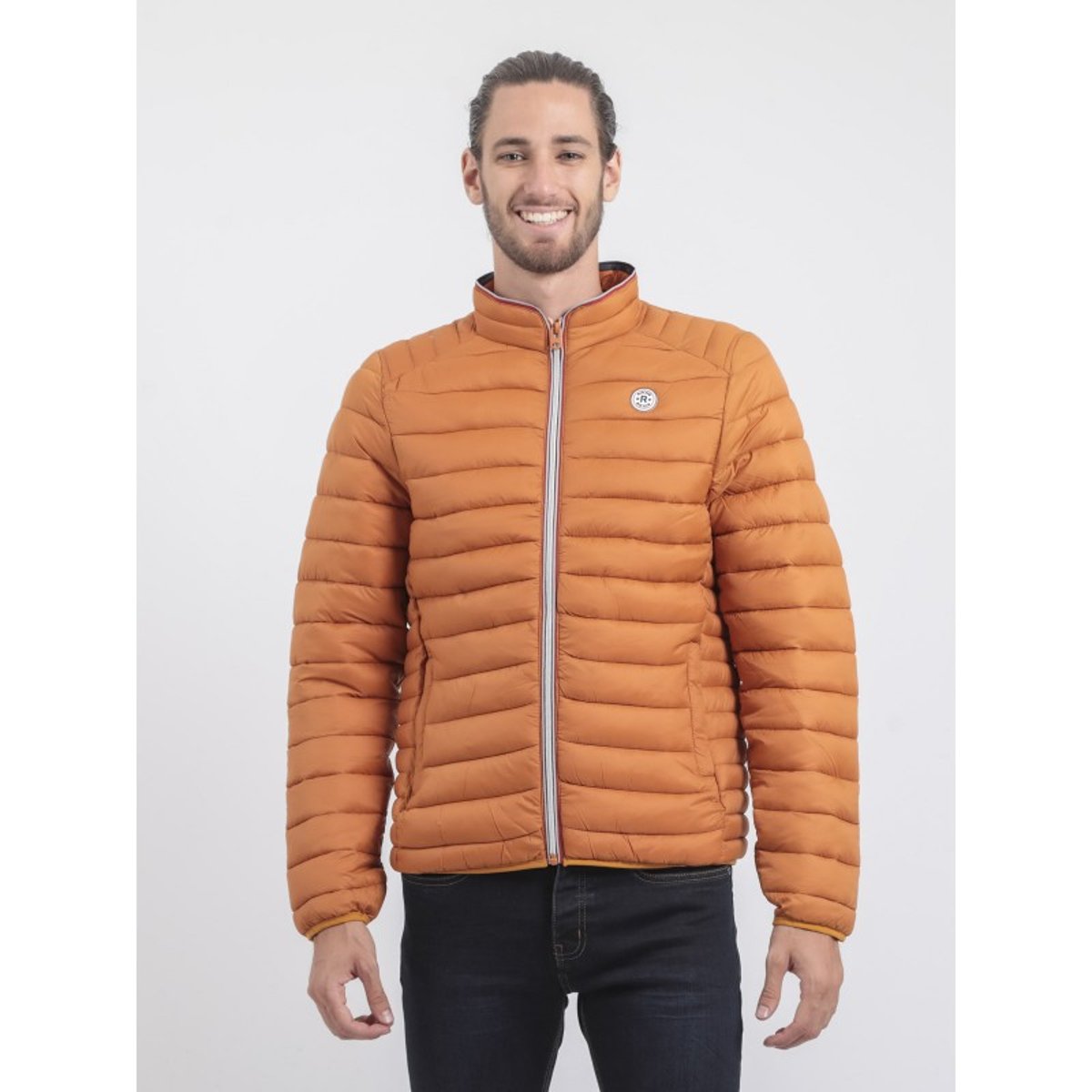 Doudoune Légère Col Montant Zerubia Ii orange, RITCHIE