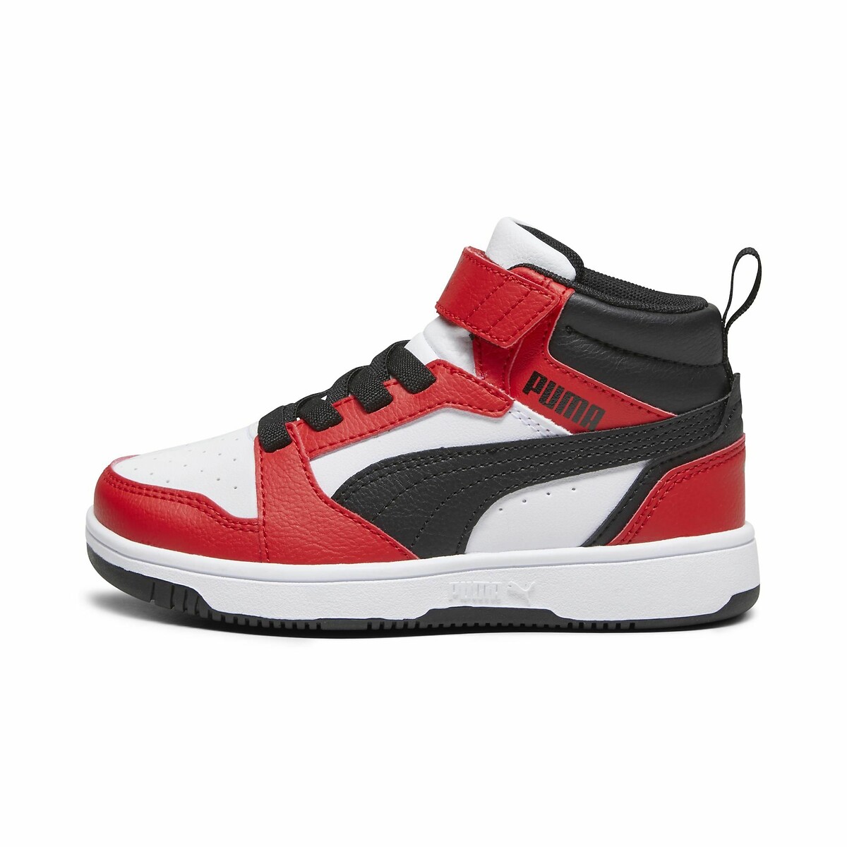 Baskets Rebound V6 Mid blanc/rouge/noir, PUMA