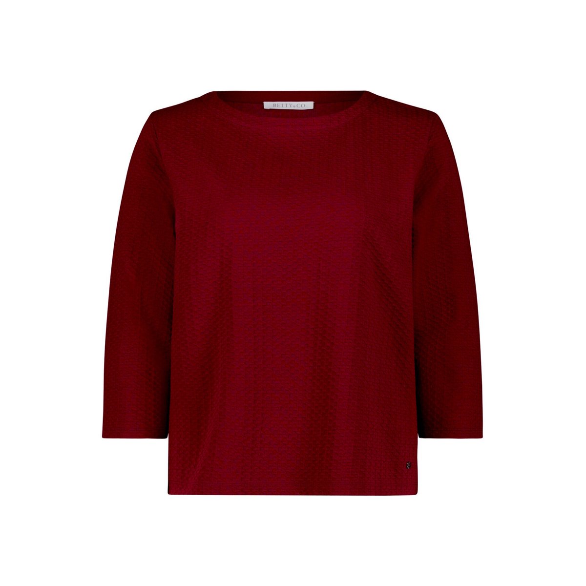 Haut casual avec structure fall burgundy, BETTY & CO