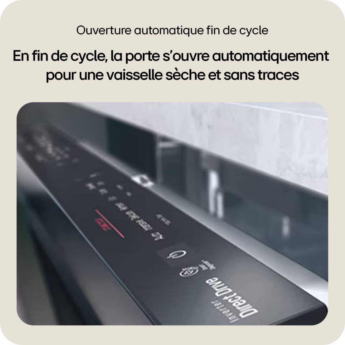 Lave vaisselle 60 cm DF587HMS couleur unique, LG