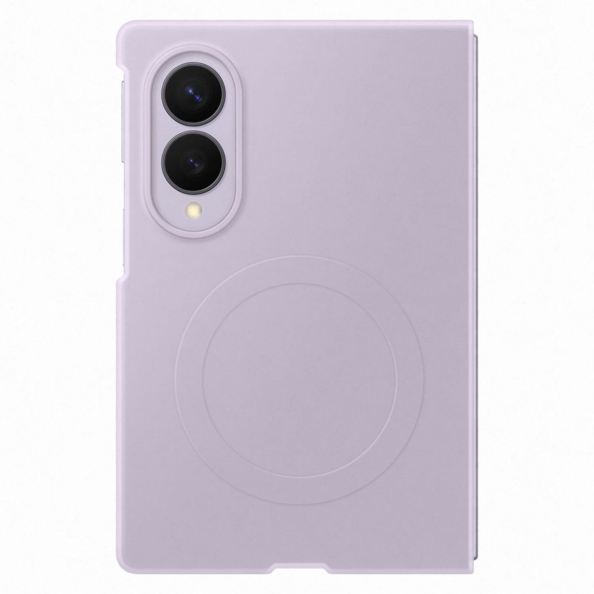 Pack Silicone magnétique Lavande + Film Fold couleur unique, SAMSUNG
