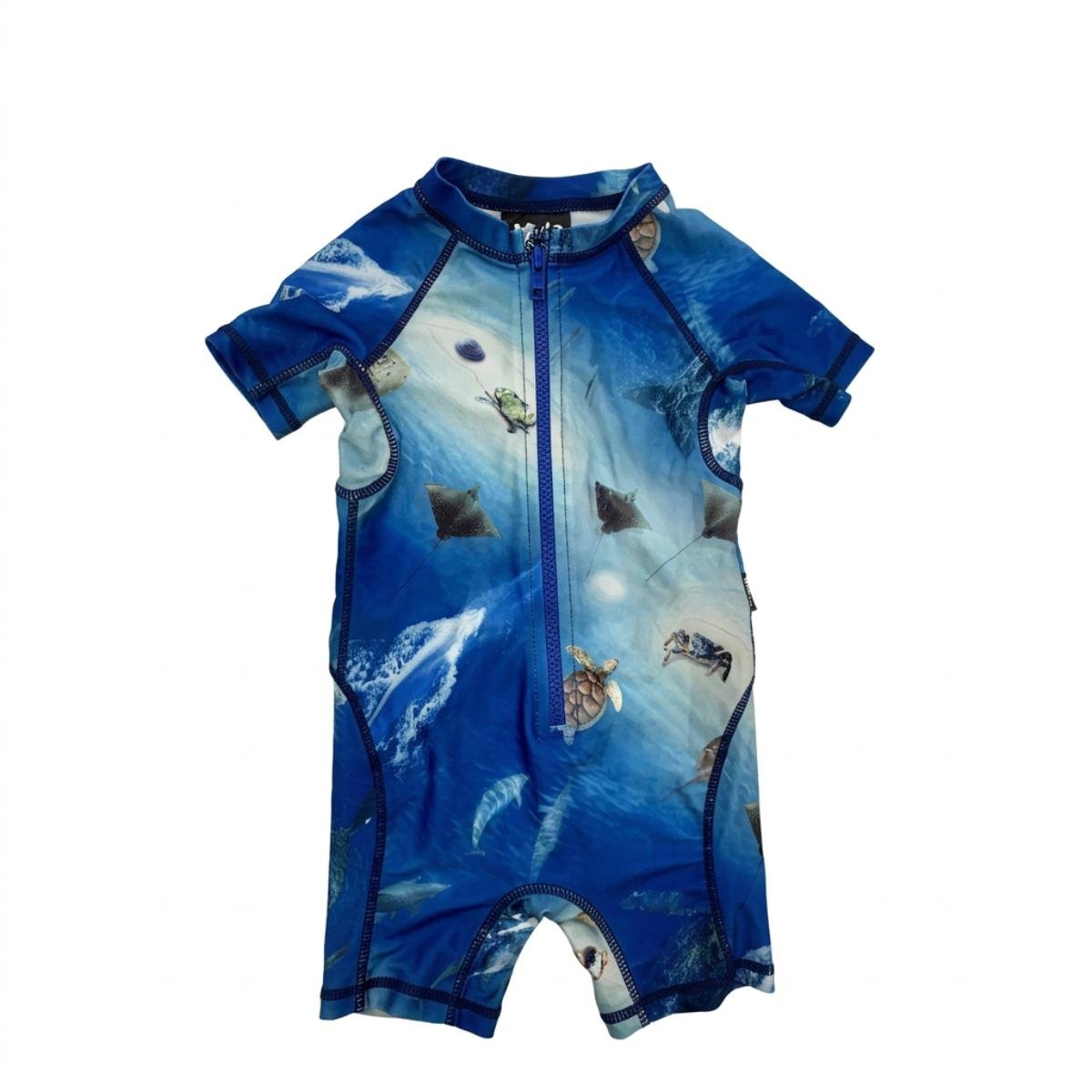 Combinaison de bain bébé - Très bon état bleu, MOLO