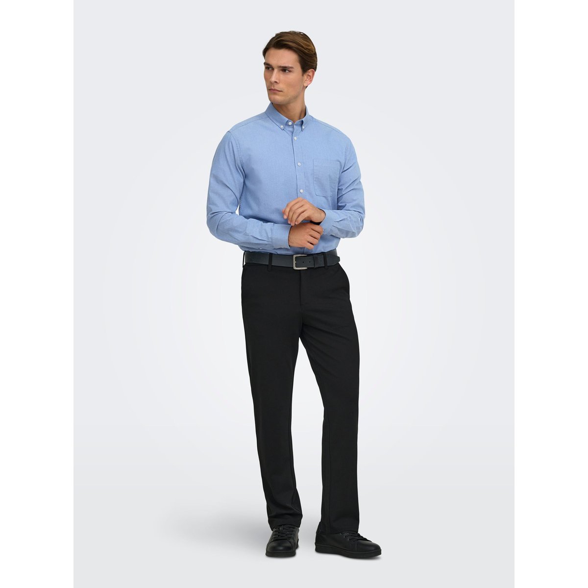Chemise Oxford cashmere blue 3, ONLY & SONS
