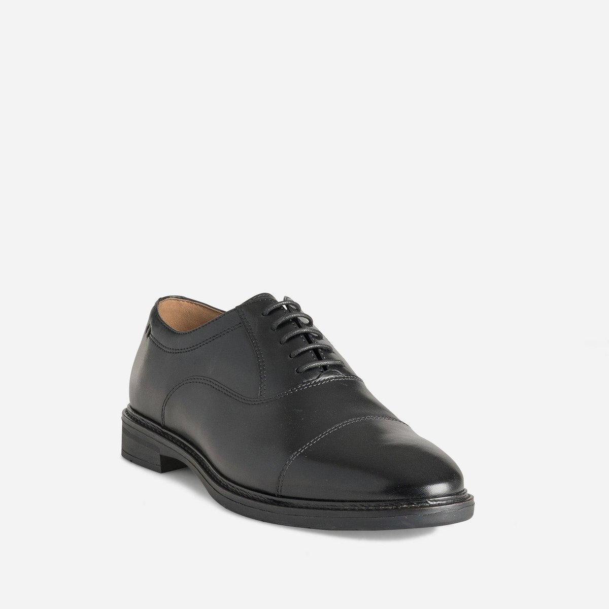 Derby en cuir FRUCTUEUX noir, ERAM