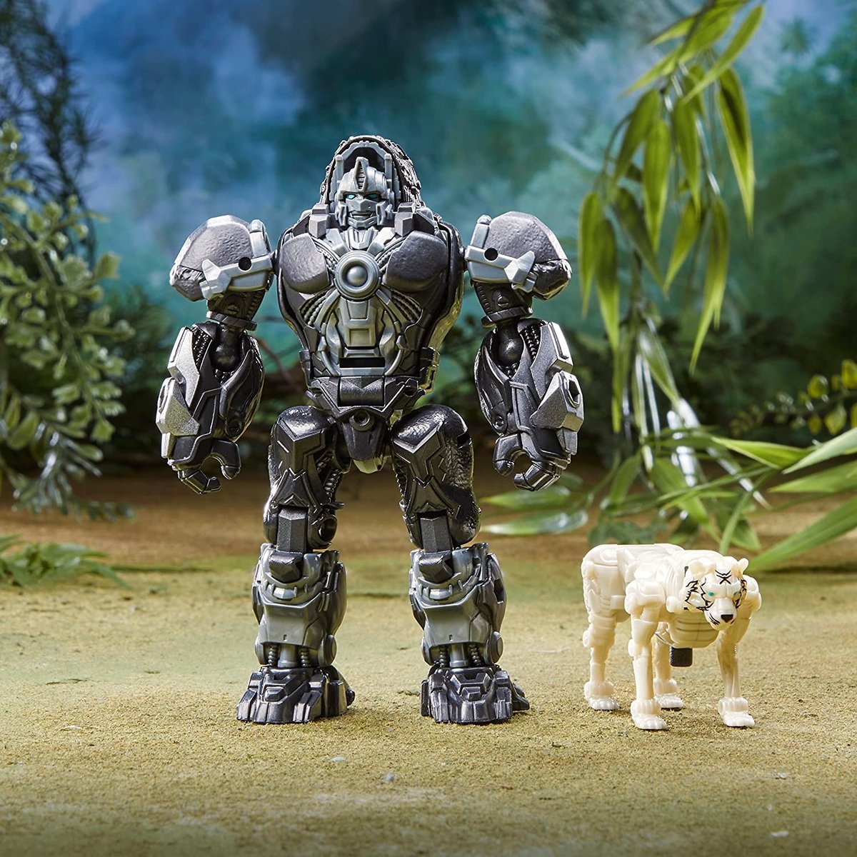 Transformers Beast Weaponizers Optimus Primal noir, HASBRO