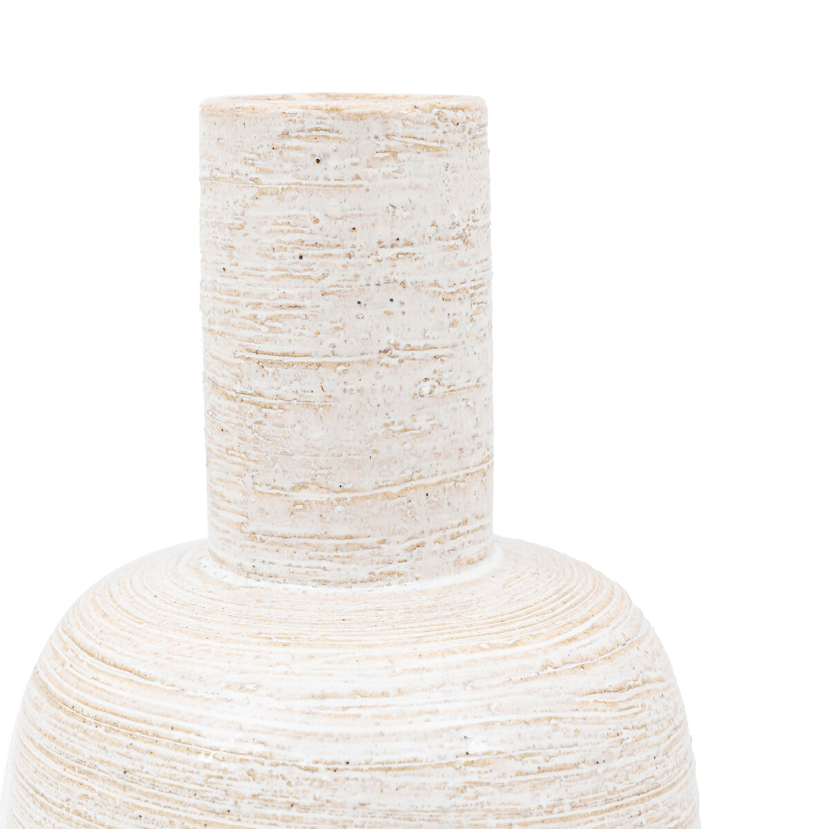 Mobi 49cm Ceramic Bottle Vase natural, ÉDITÉ