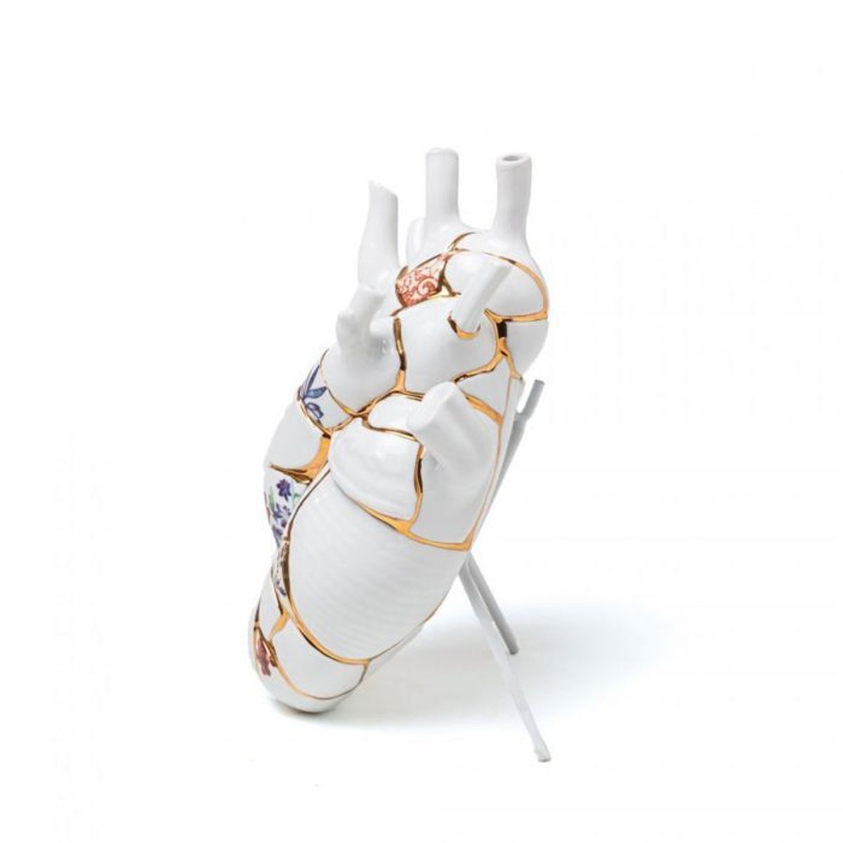 Vase Kintsugi LOVE IN BLOOM multicolore, SELETTI