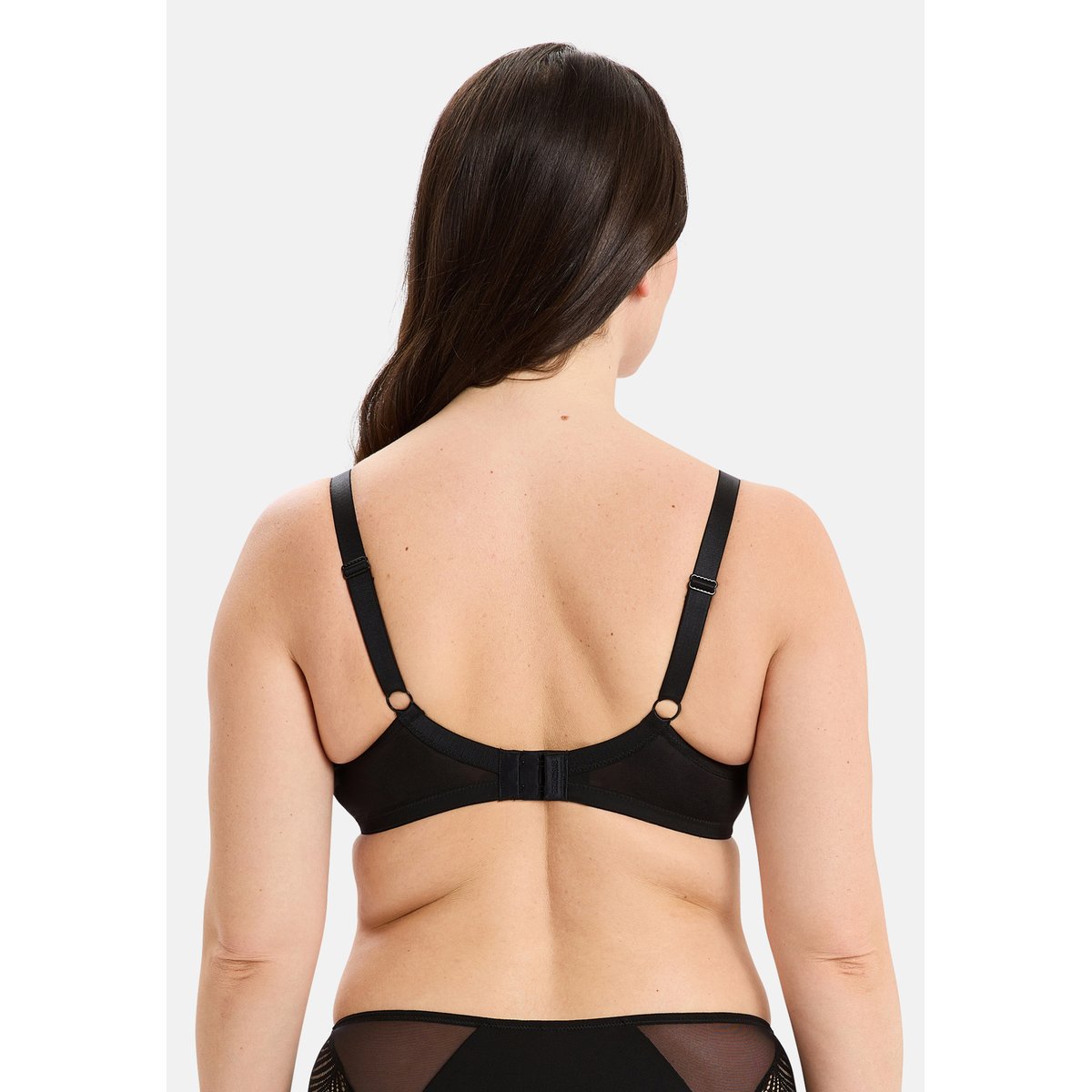 Soutien-gorge post opératoire OLIVIA noir, SANS COMPLEXE