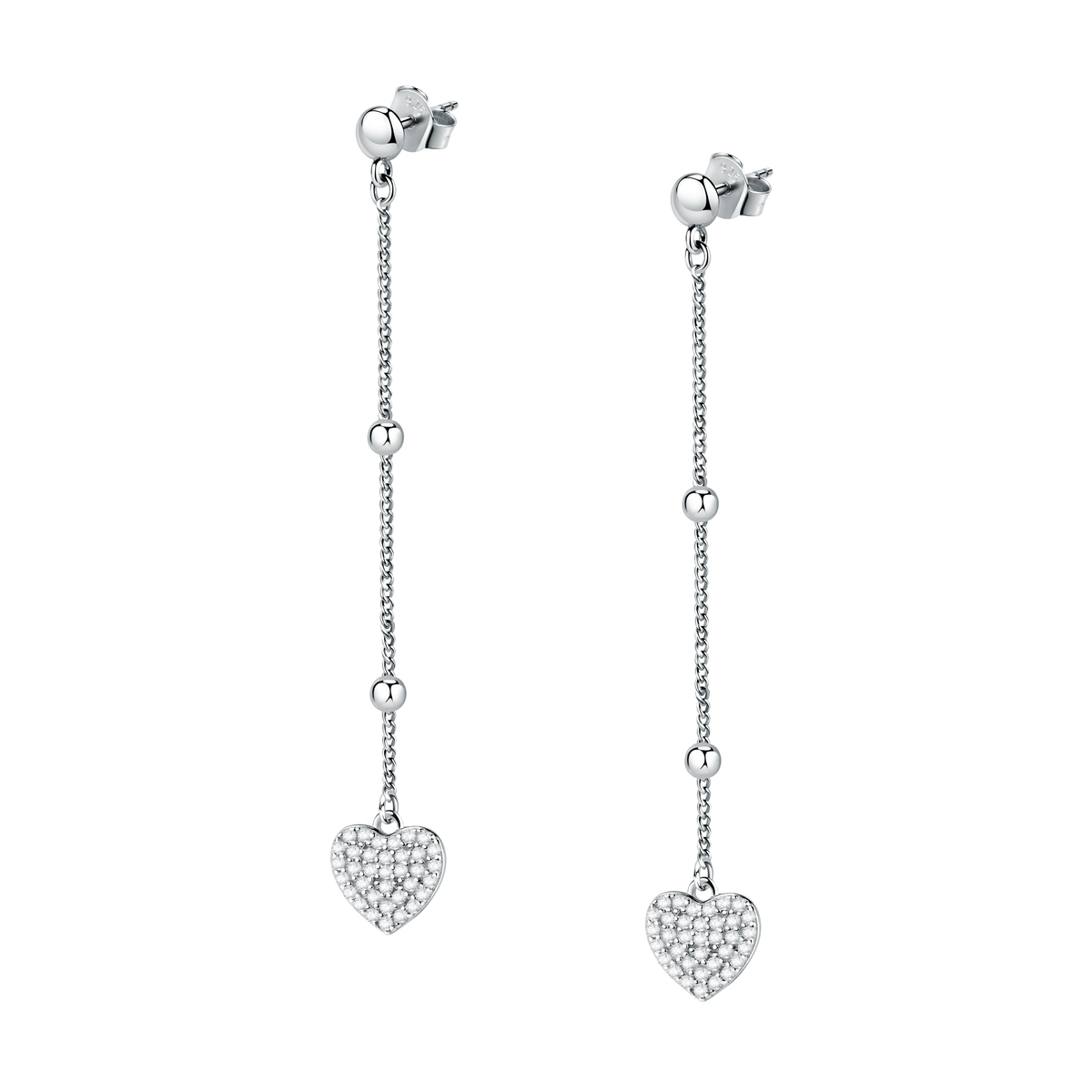Boucles d'oreilles en argent 925 TRUE LOVE argent, BLUESPIRIT