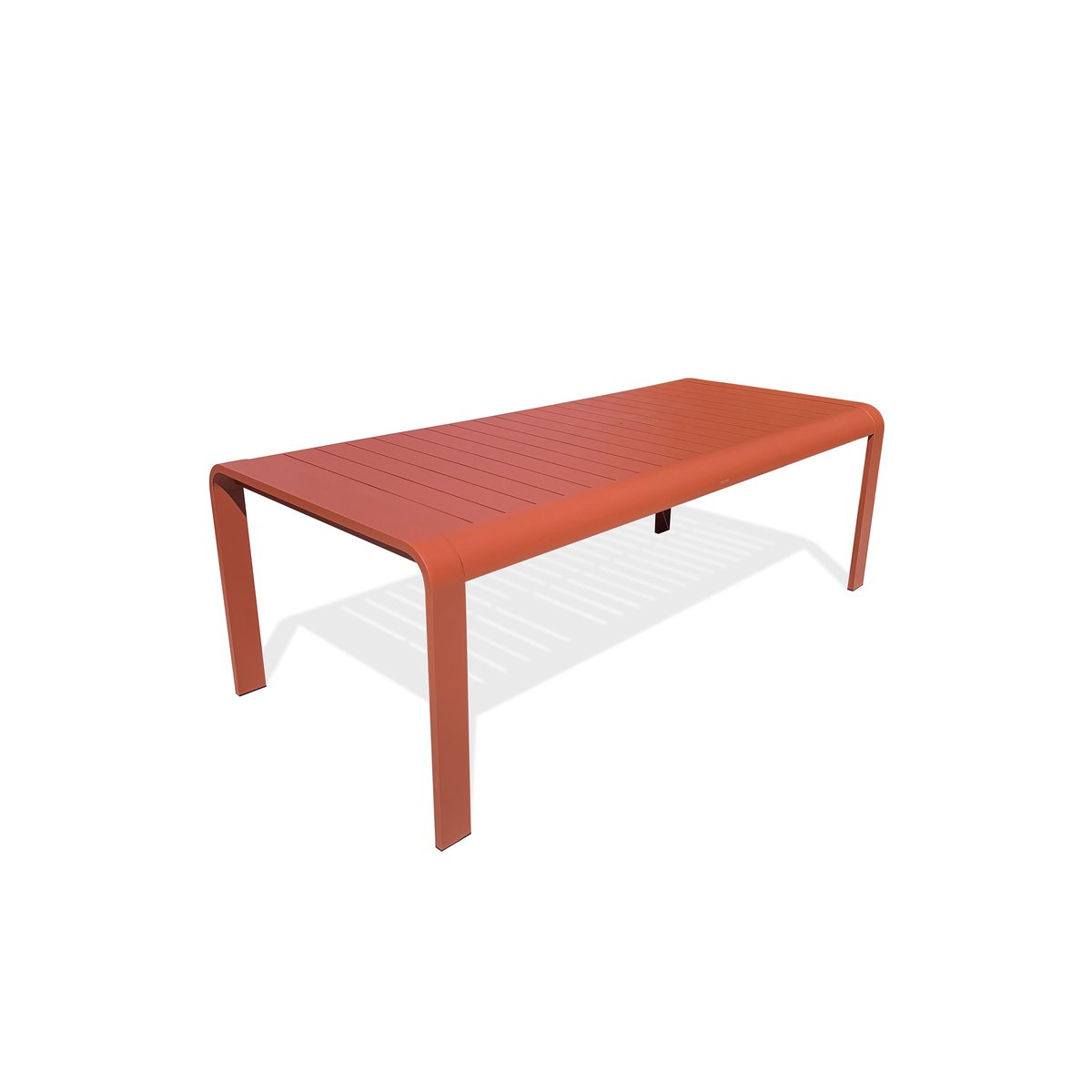 Table de jardin en aluminium HANOI terracotta, DCB GARDEN