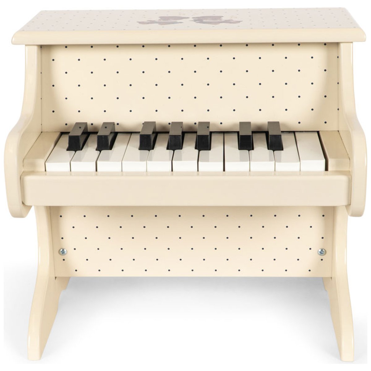 Piano miniature ecru, bleu, marron, KONGES SLOJD