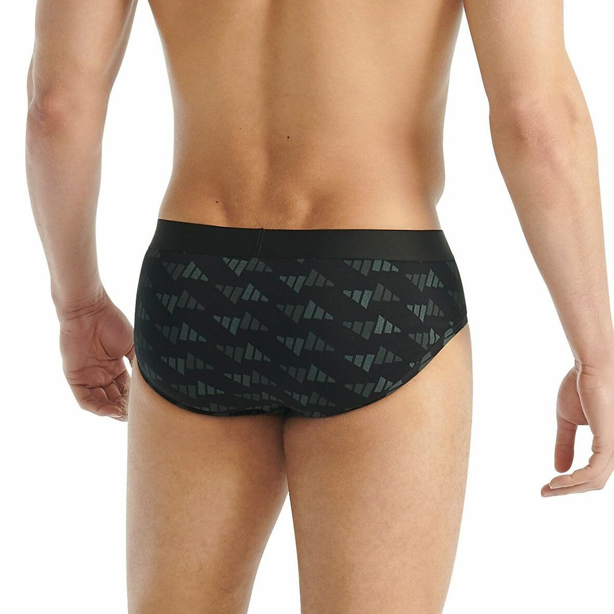 Confezione da 3 slip tinta unita Active Flex Cotton nero + verde, ADIDAS SPORTSWEAR