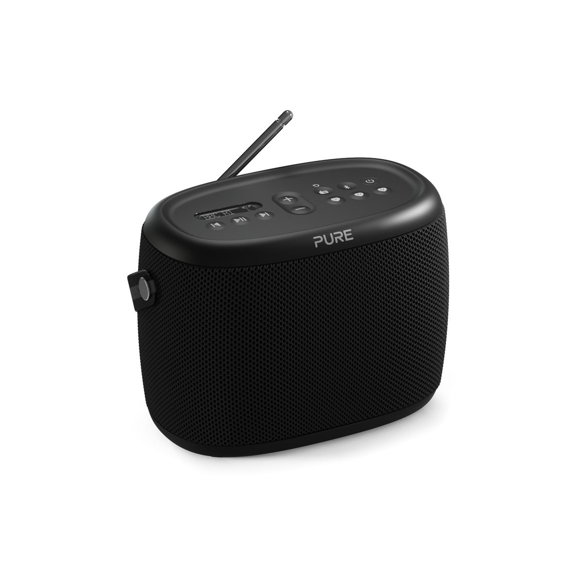 Radio DAB Woodland Black couleur unique, PURE