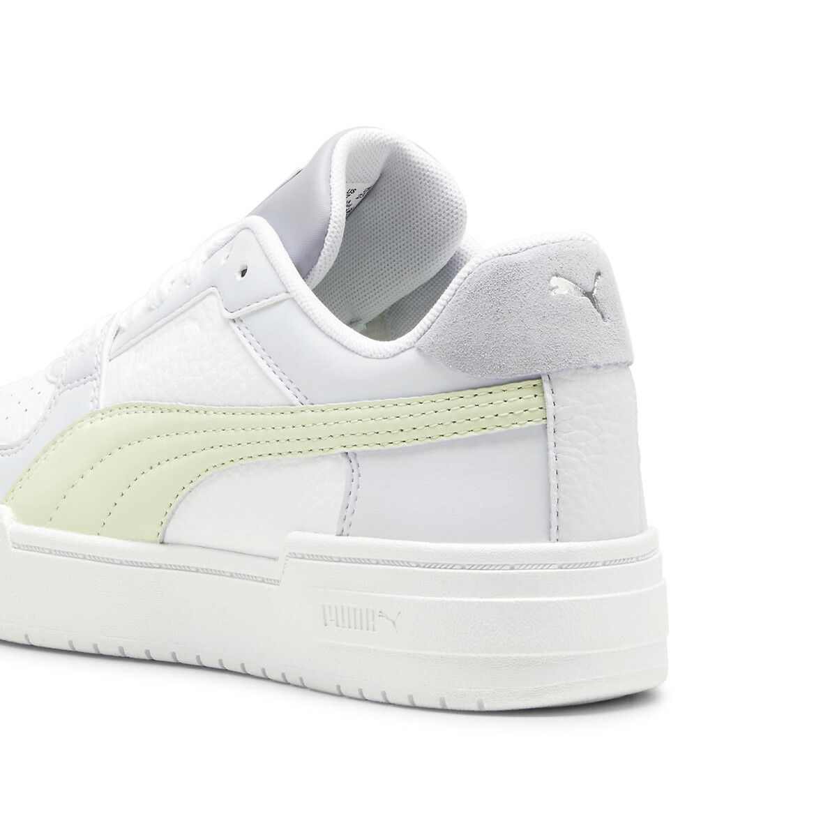 Baskets cuir CA Pro blanc/vert/gris, PUMA