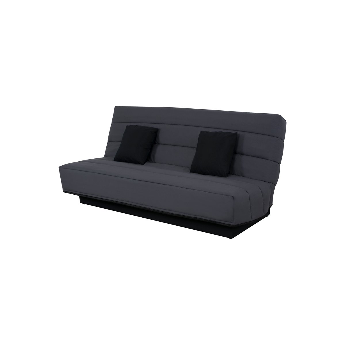 Banquette Clic clac MELISSA 120 x 190, pearl marine gris, RELAXIMA