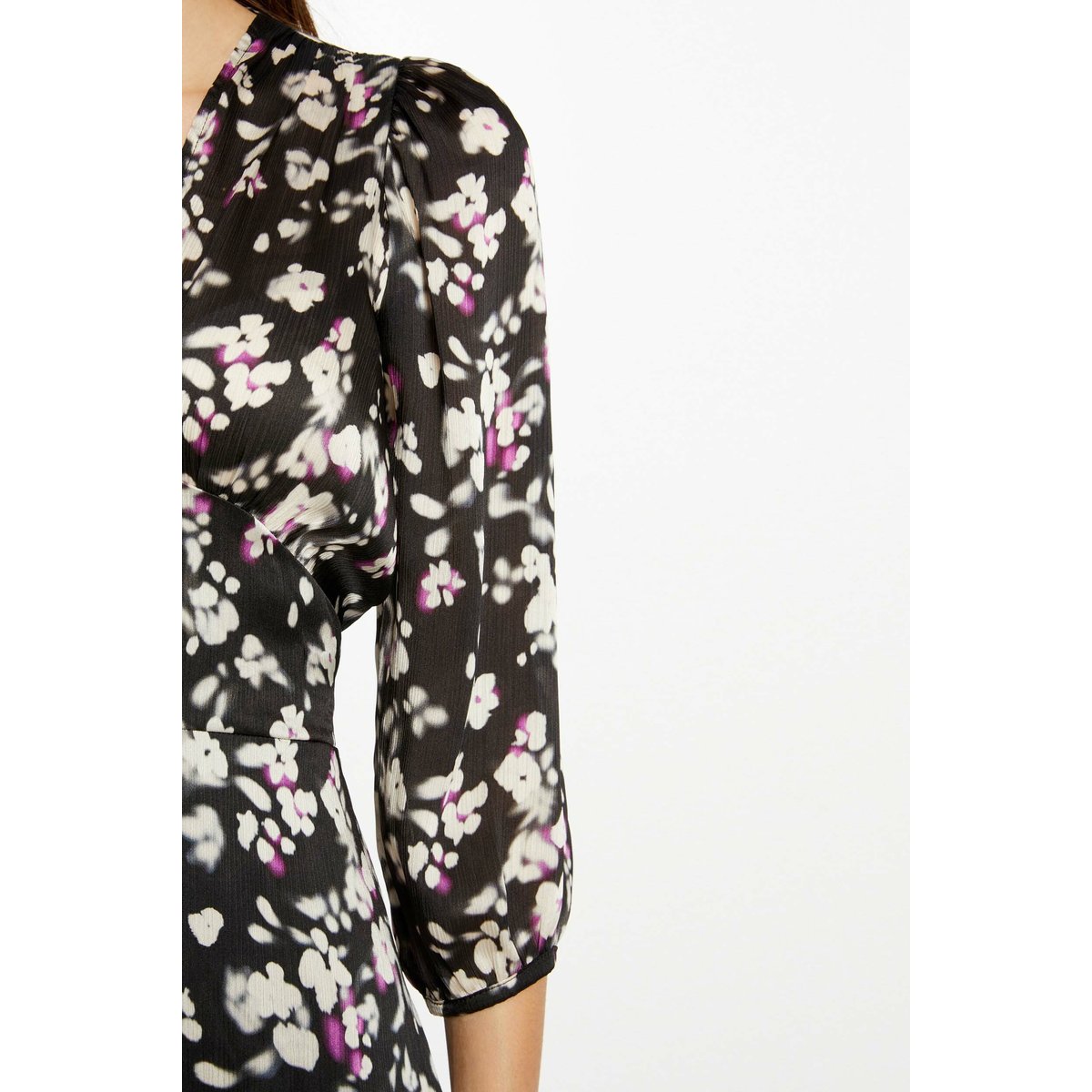Robe droite imprimé floral multico, MORGAN