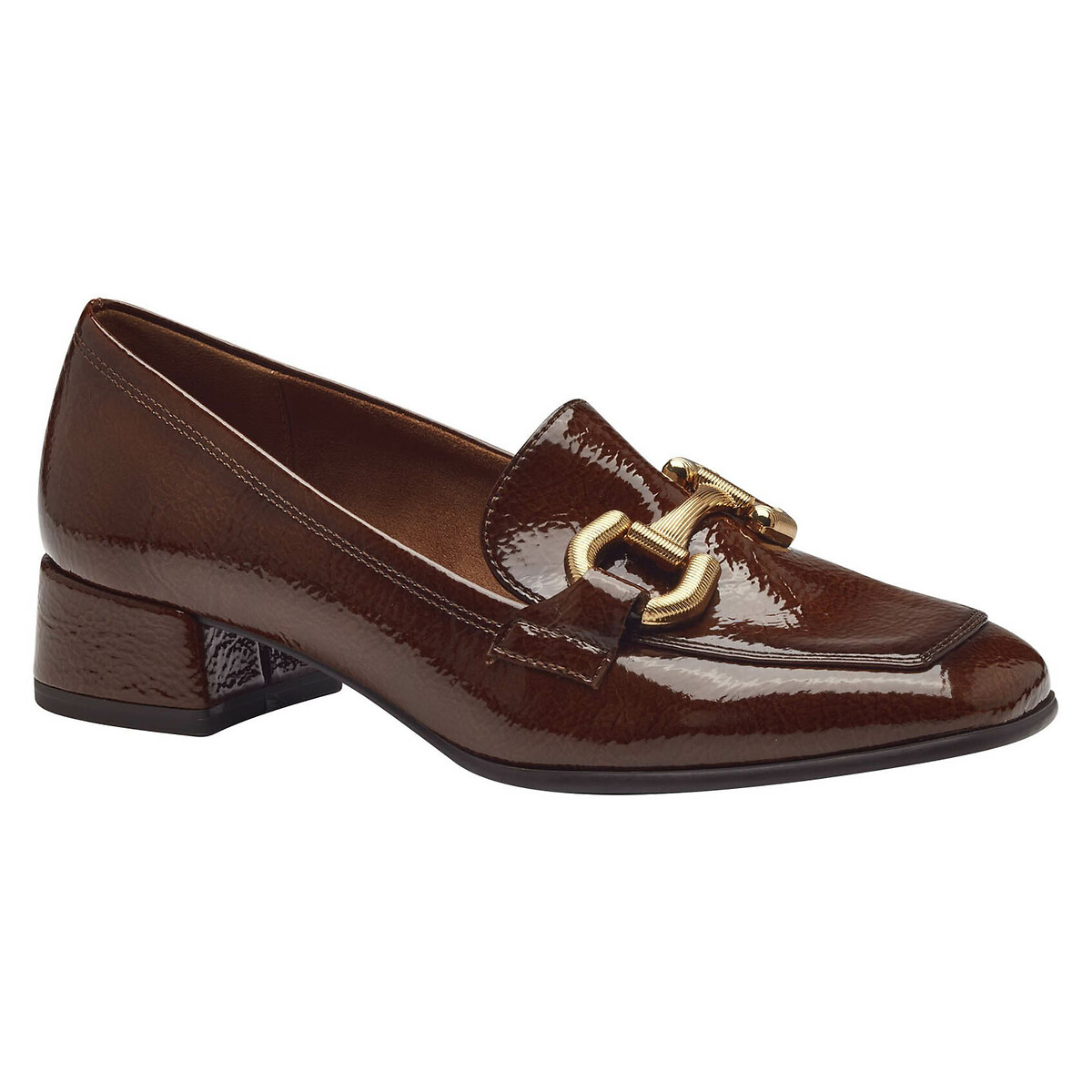 Mocassins vernis cognac, TAMARIS