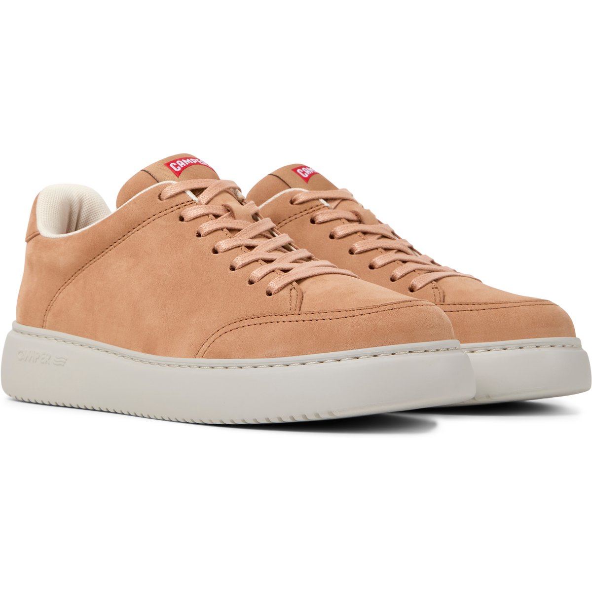 Baskets Runner K21 Cuir nude, CAMPER