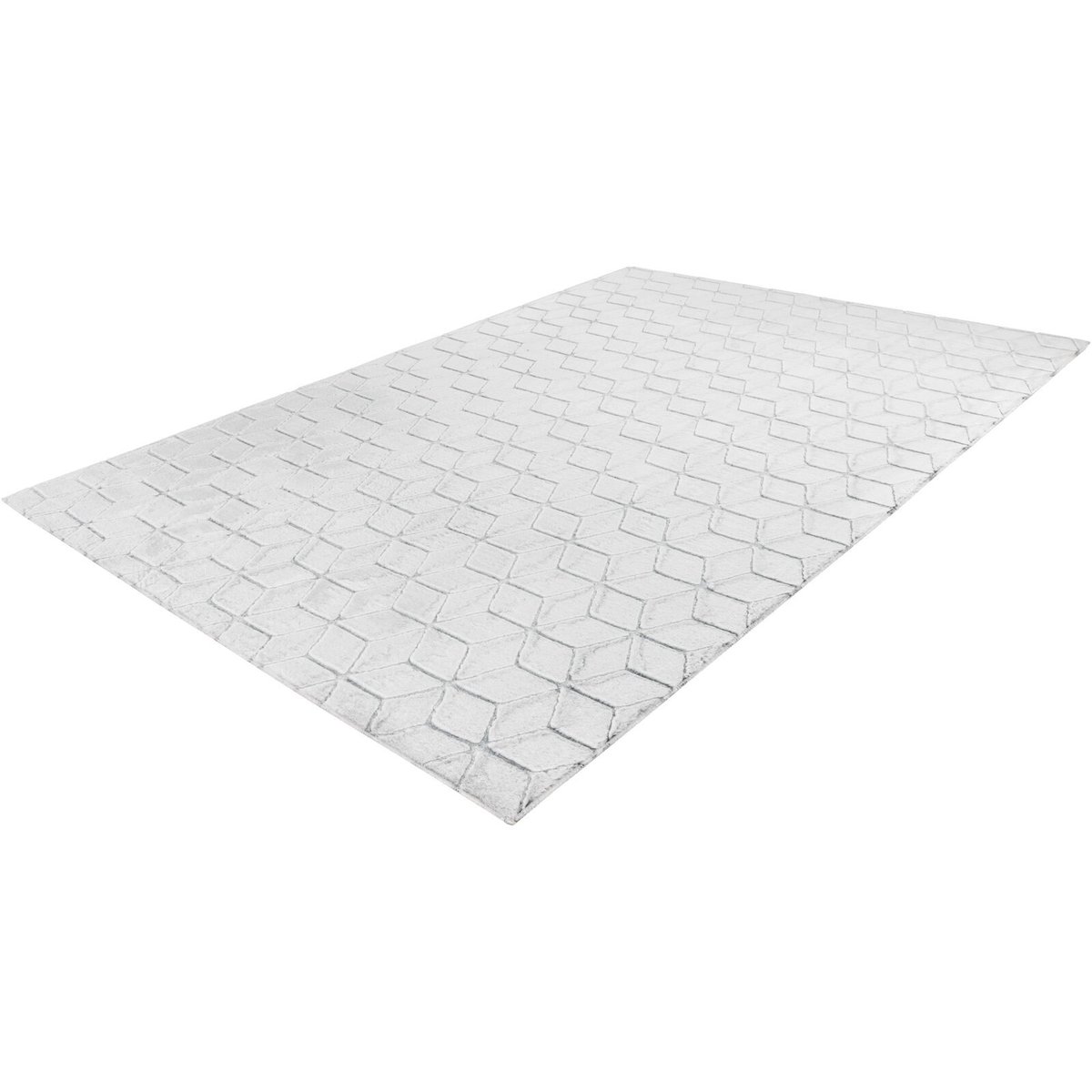 Tapis rectangulaire, VIVICA blanc, anthracite, ARTE ESPINA
