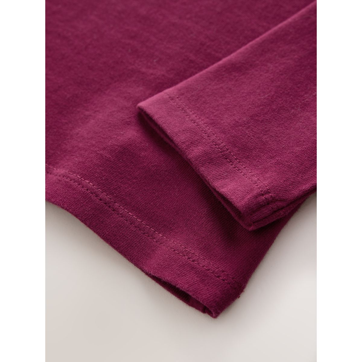 Haut à manches longues, cœurs et sequins rouge bordeaux, NEXT