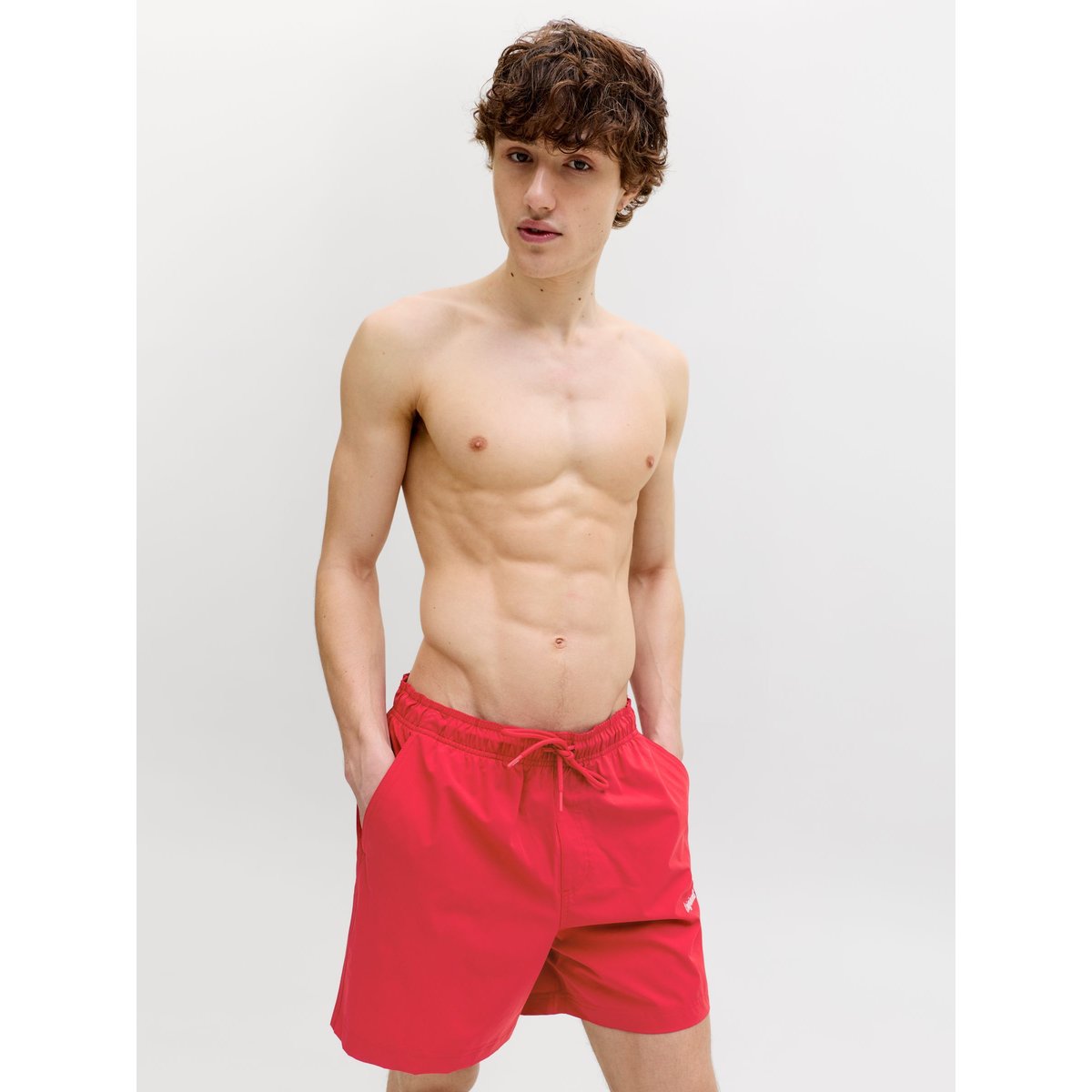 Short De Bain rouge - samba, JACK & JONES