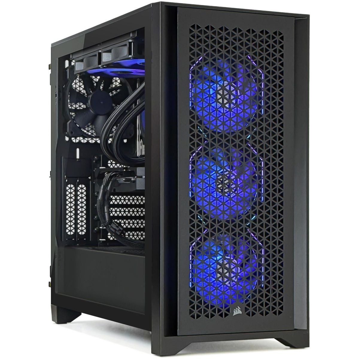 PC Gamer AMD Ryzen 7 5700X - RTX 5070 - 16 Go RAM DDR4 - SSD 1 To - SANS OS couleur unique, CORSAIR