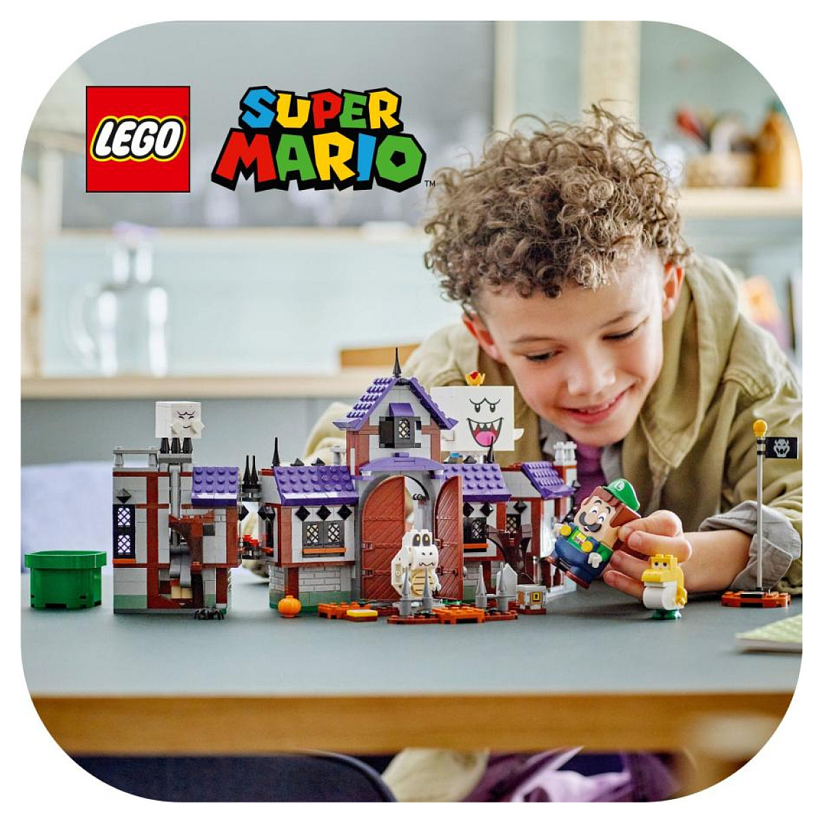 LEGO Super Mario - Ensemble du Manoir Hanté du Roi Boo (71436) pour Enfants couleur unique, LEGO