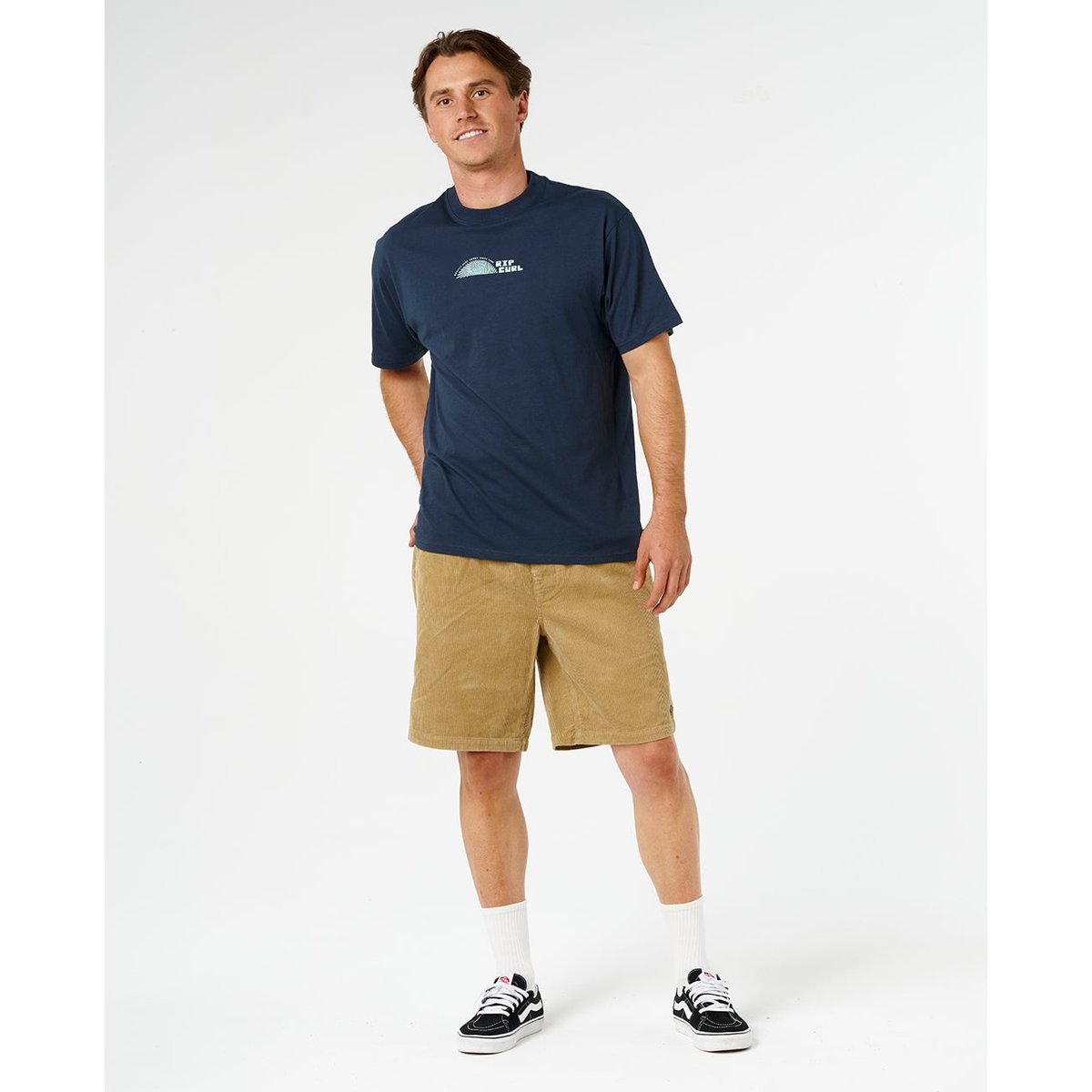 T-shirt Aots Thumb Print bleu marine foncé, RIP CURL