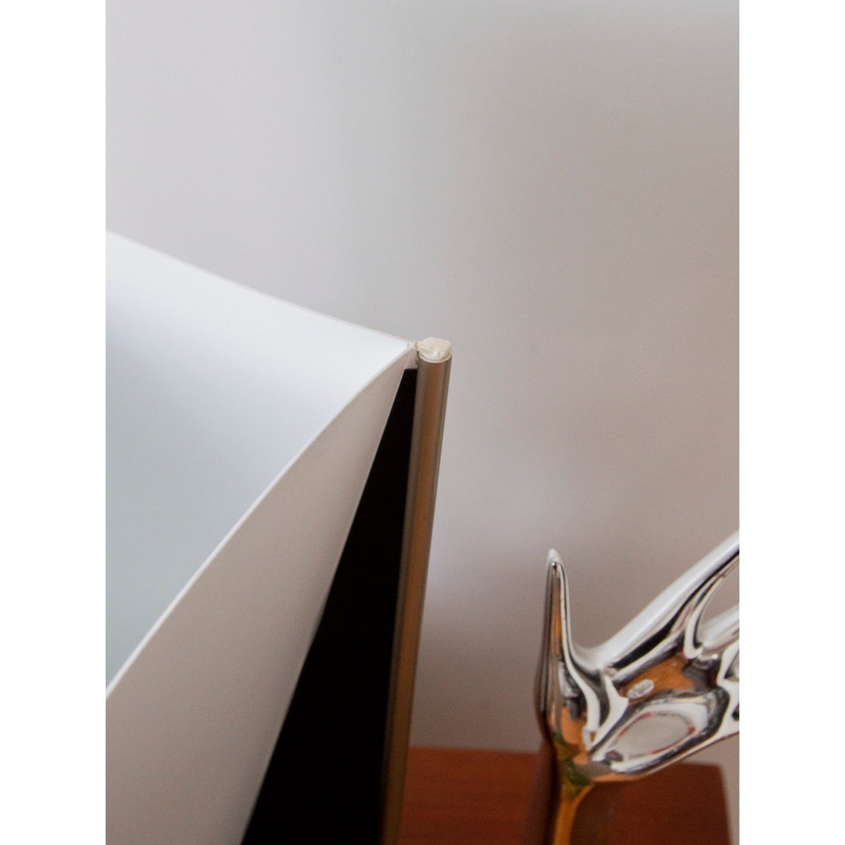 Lampe à poser STILE Knoll Julia N°510 - Bon état bleu foncé, DEBONGOUT