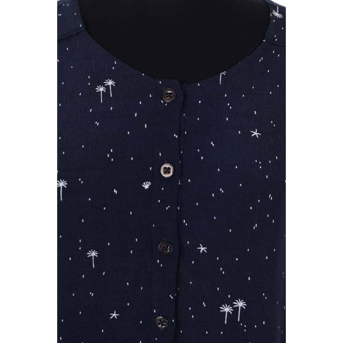Blouse - Très Bon État marine, DES PETITS HAUTS