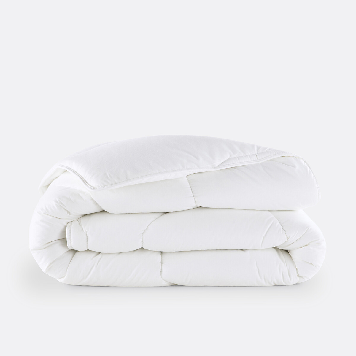 Couette chaude, enveloppe en coton bio blanc, LA REDOUTE INTERIEURS
