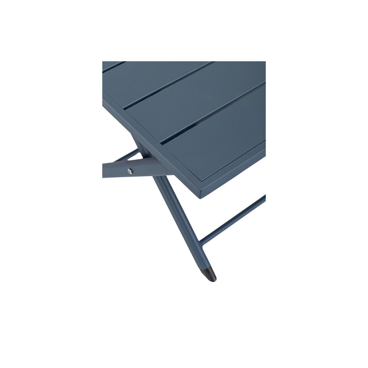 Table basse pliante de jardin en aluminium L44 - CABOURG bleu marine, HELLIN, DEPUIS 1862