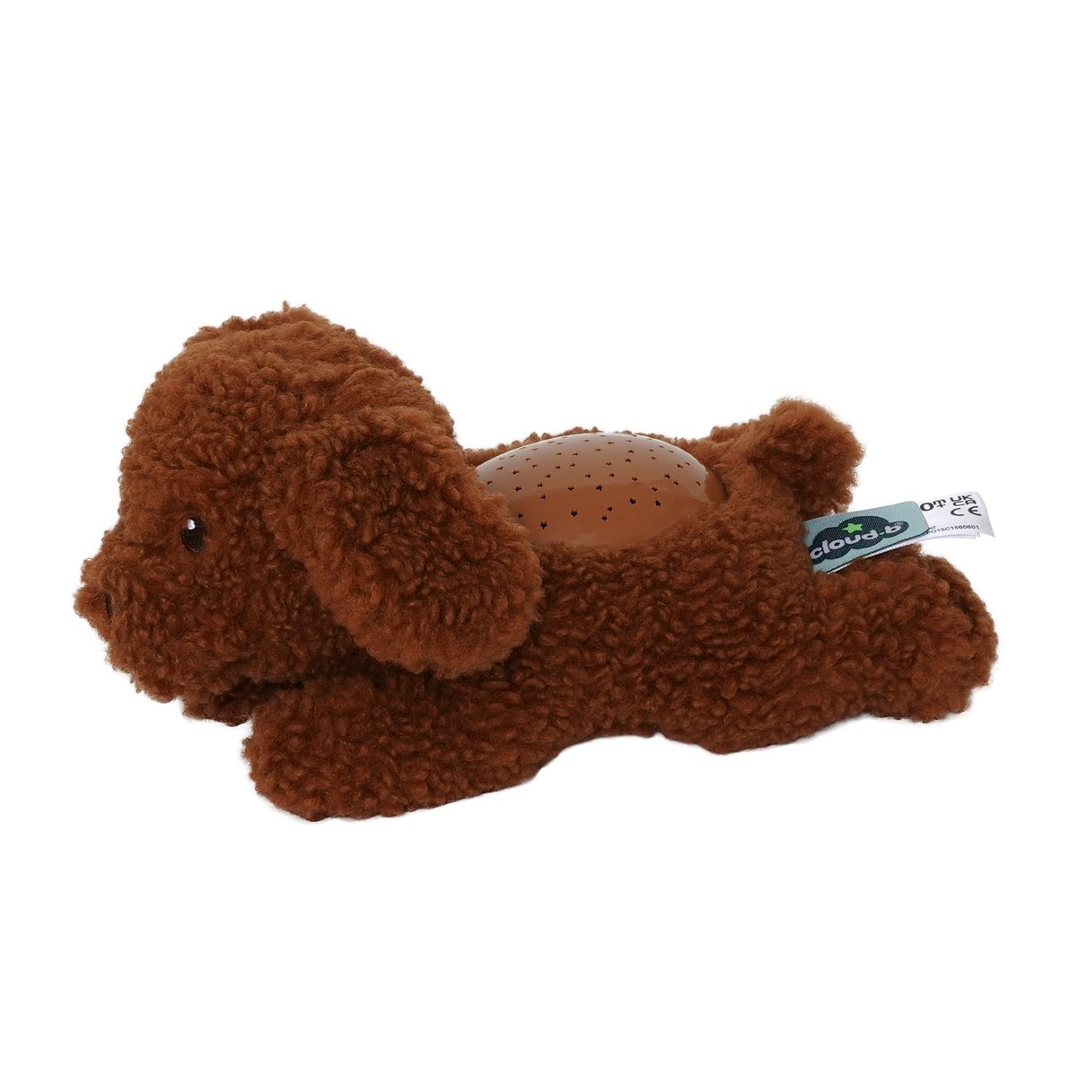 Peluche projecteur d'étoiles Chien marron, CLOUD B