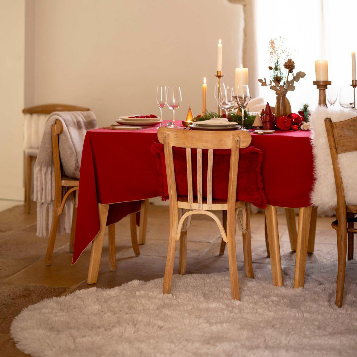 Tapis Galet Gala neige, VIVARAISE