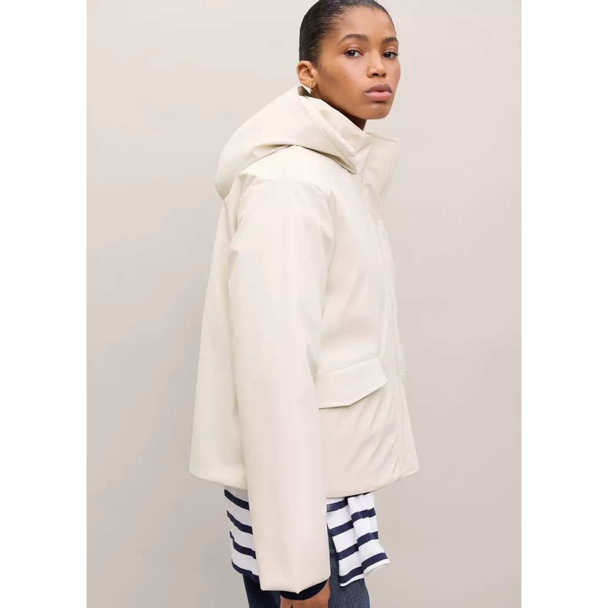 Ciré intérieur matelassé beige, MANGO TEEN