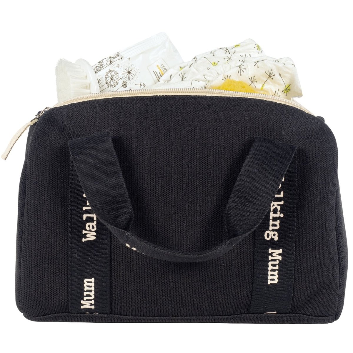 Mini Bag Eco Mum Black noir, WALKING MUM